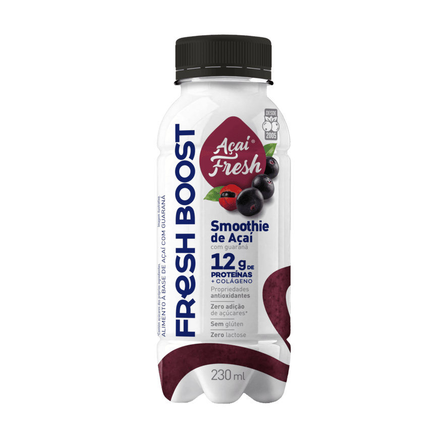 SUPER SMOOTHIE AÇAÍ COM 12g PROTEÍNA 230ML